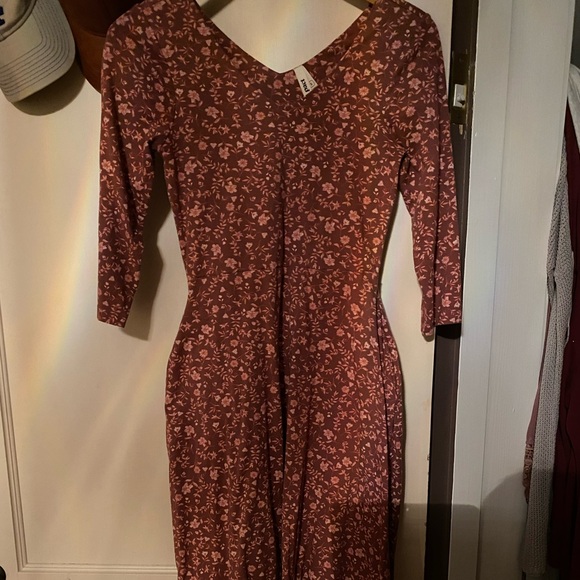 Pact fit and flare midi dress size small - Picture 1 of 2